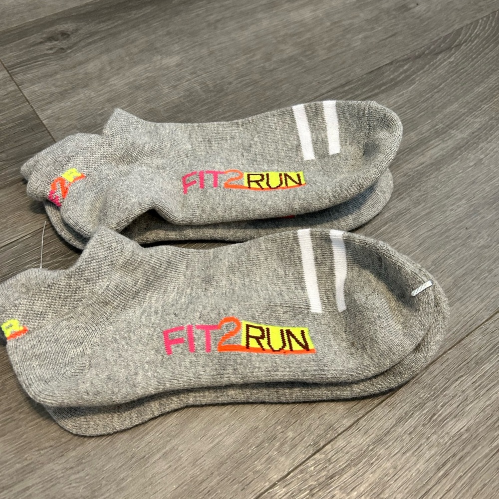 Gray Ankle Socks